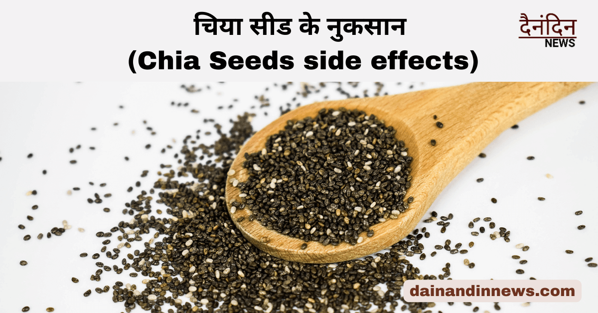 चिया सीड के नुकसान (Chia Seeds side effects in Hindi)
