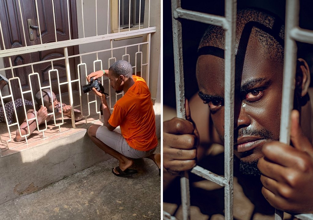 Photographer Captures Powerful Image Of Man Behind Bars