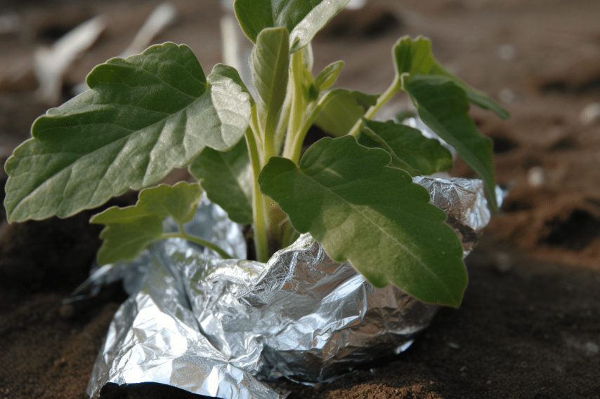 Aluminum Foil For Sun-Loving Plants