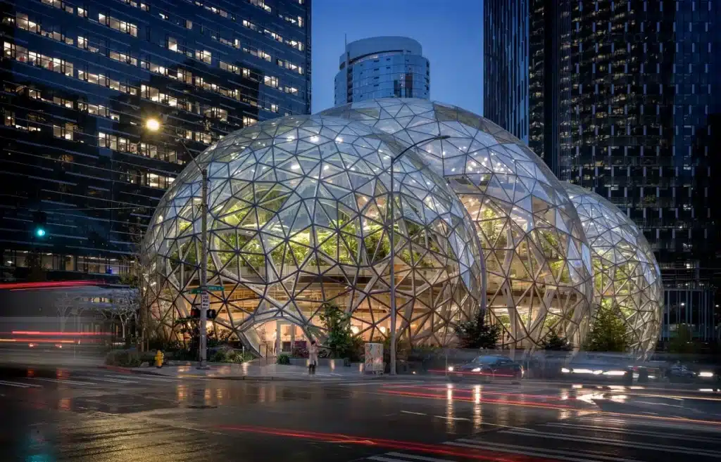 Amazon Spheres, Seattle, Washington