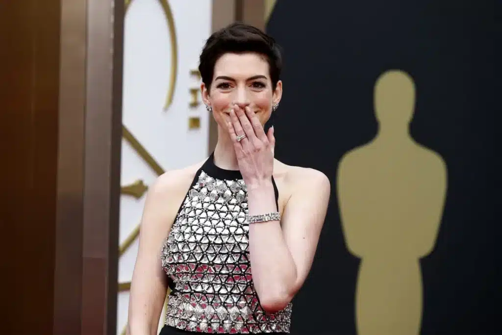 Anne Hathaway Was Thrown A Train Of Questions Related To Her Figure In 2012