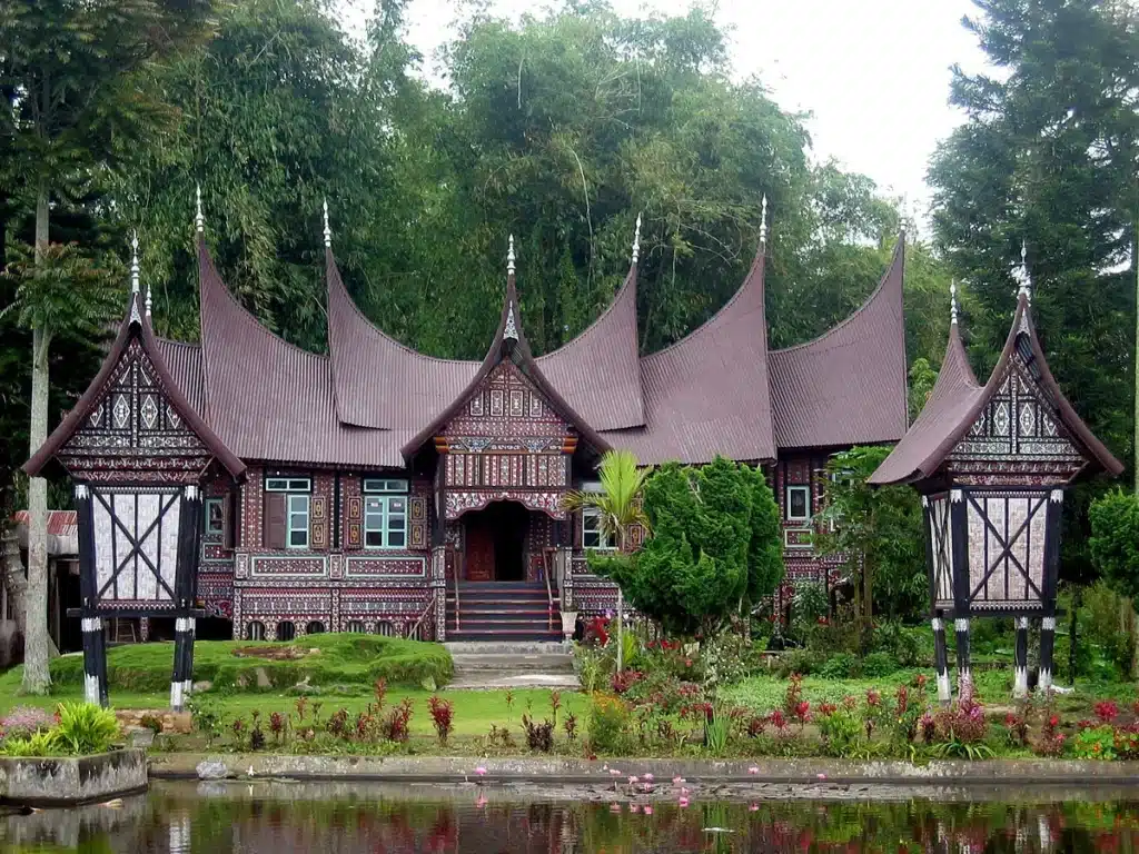 Rumah Gadang, Sumatra, Indonesia