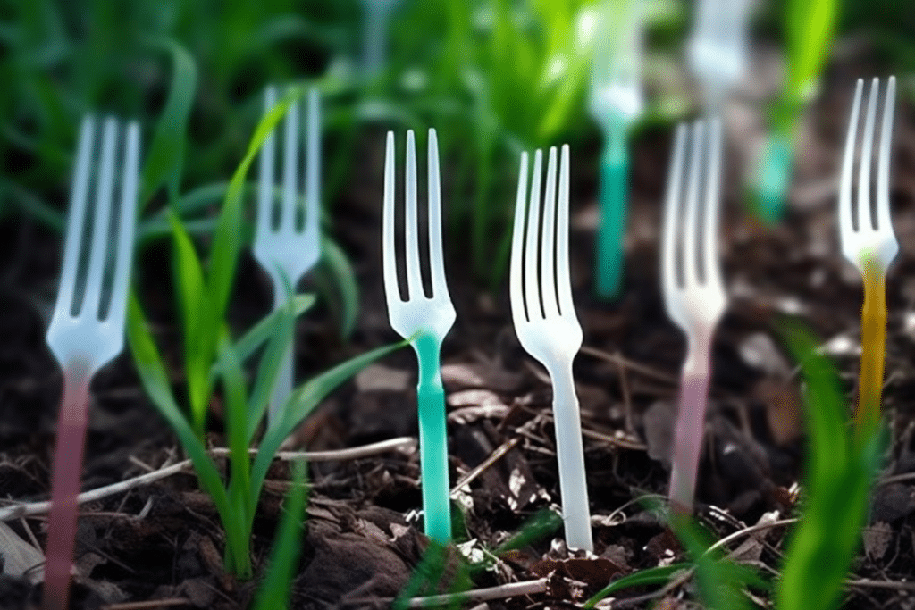 Use Plastic Forks For Pest Control
