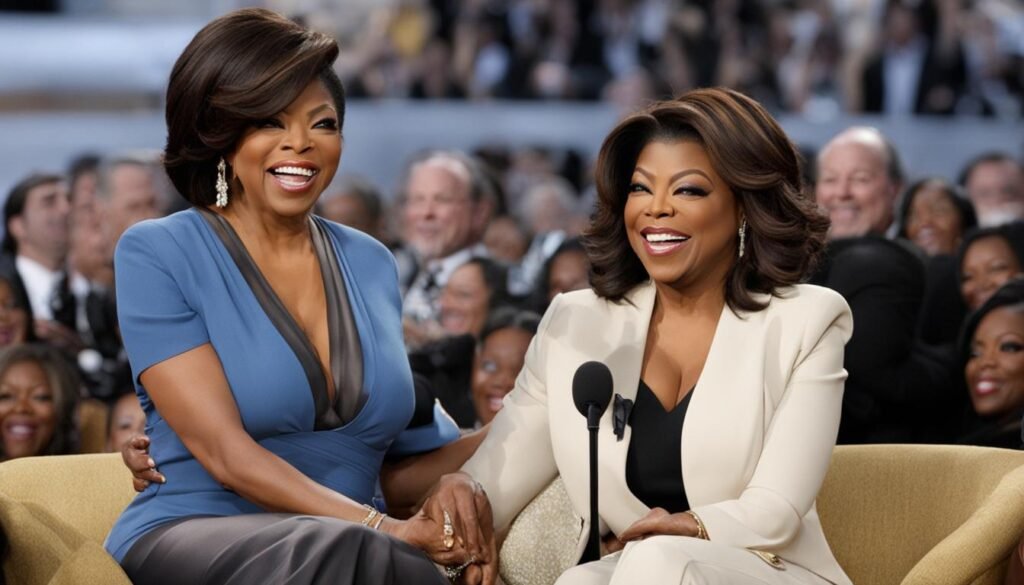 Photos showing camaraderie between Taraji P. Henson and Oprah Winfrey