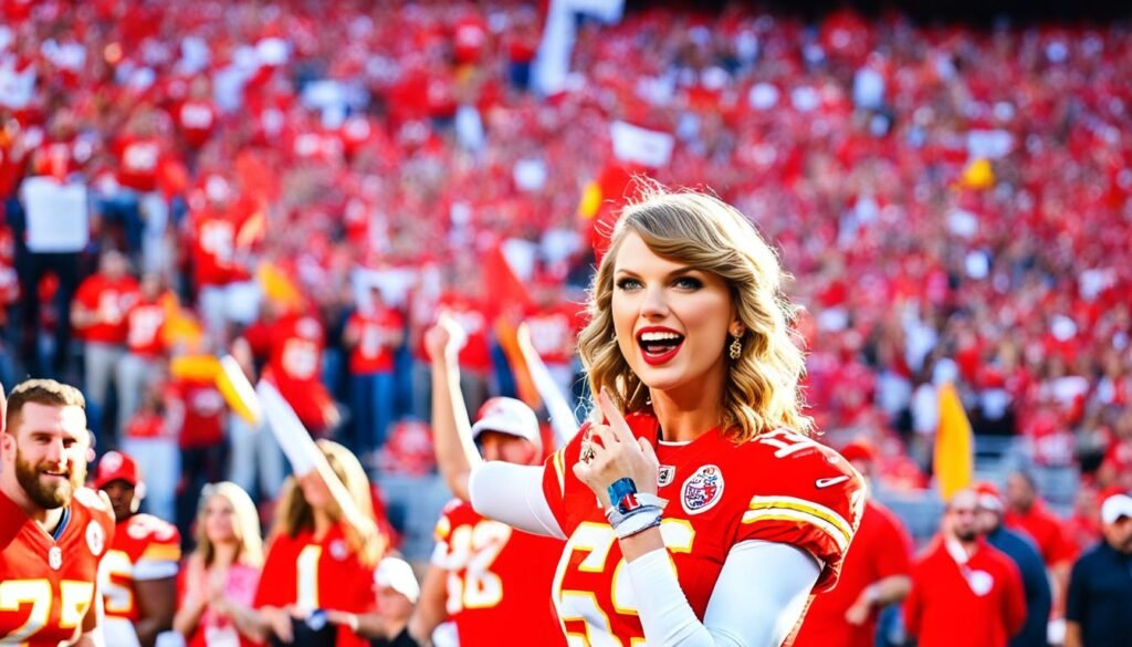 Taylor Swift at Chiefs' games