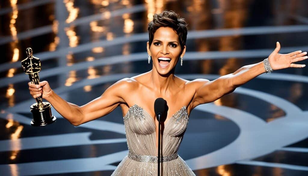 Halle Berry at the Oscars