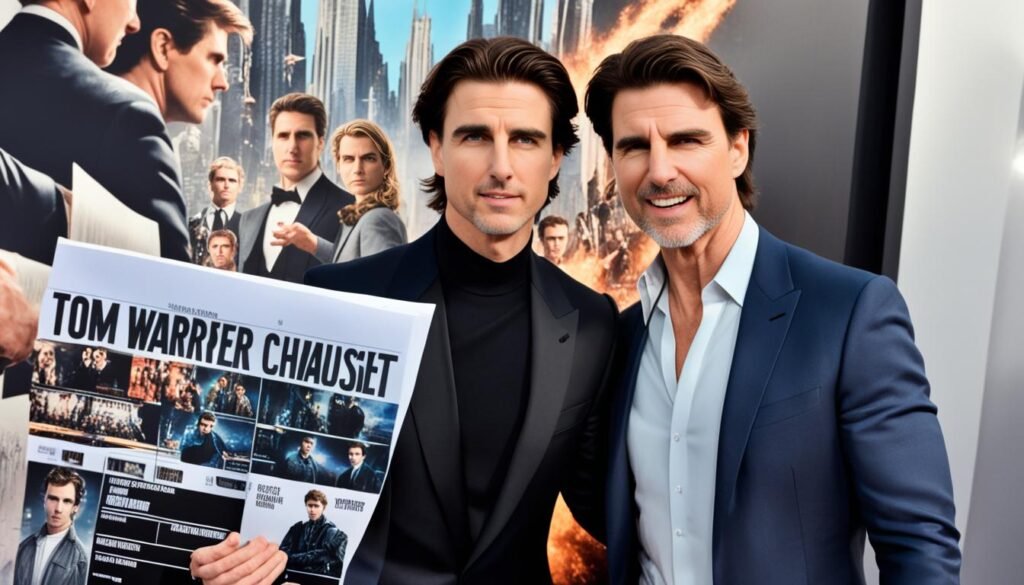 Tom Cruise and Timothée Chalamet partnership