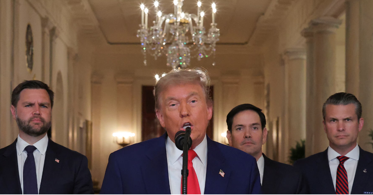 President Trump Says Israel-iran Ceasefire Is 'now In Effect'